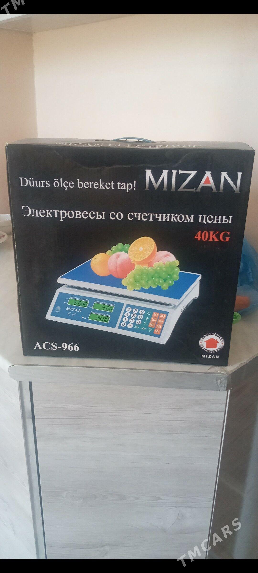 TEREZI-40-KG.MIZAN-ORGINALI. - Ашхабад - img 1