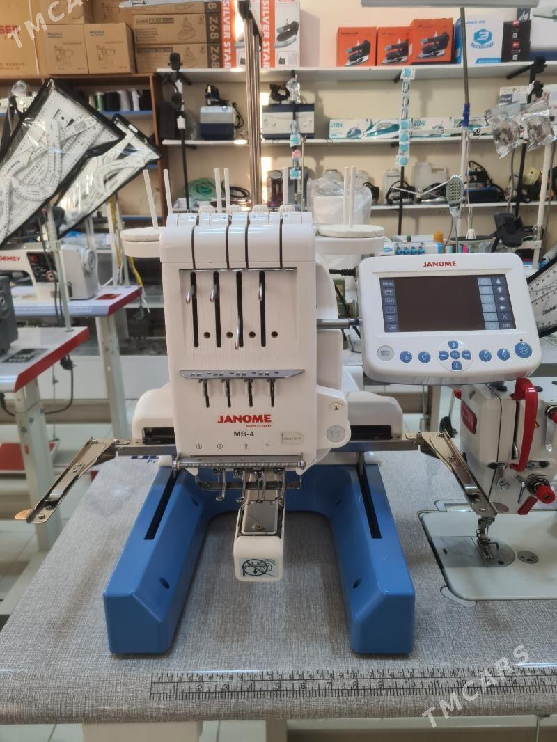 JANOME MB-4 gök aýak - Gurtly - img 2