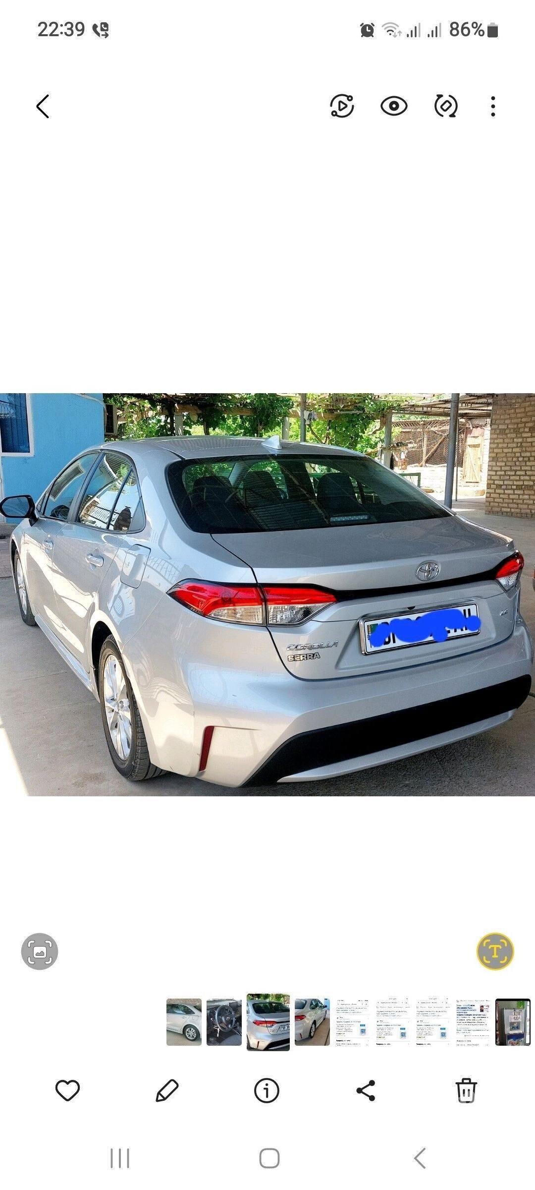 Toyota Corolla 2021 - 245 000 TMT - Теджен - img 4