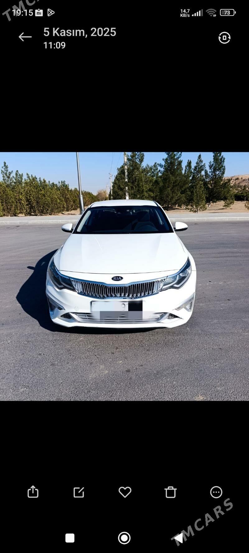 Kia Optima 2019 - 198 000 TMT - Ашхабад - img 1