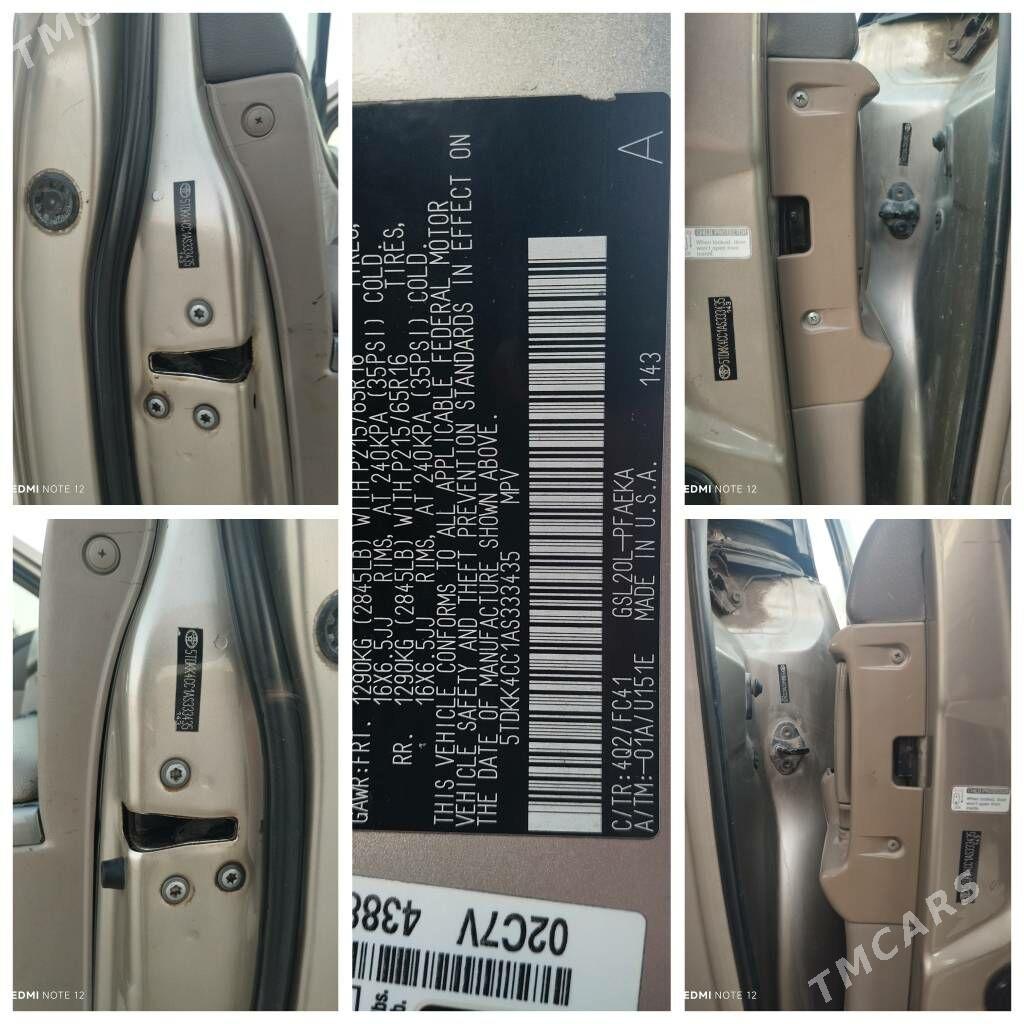 Toyota Sienna 2009 - 240 000 TMT - Gökdepe - img 9