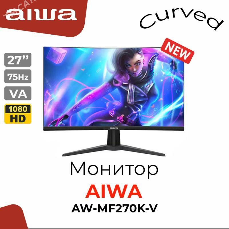 МОНИТОР AIWA MF270K-V с изогнутым экраном 27 - Aşgabat - img 1