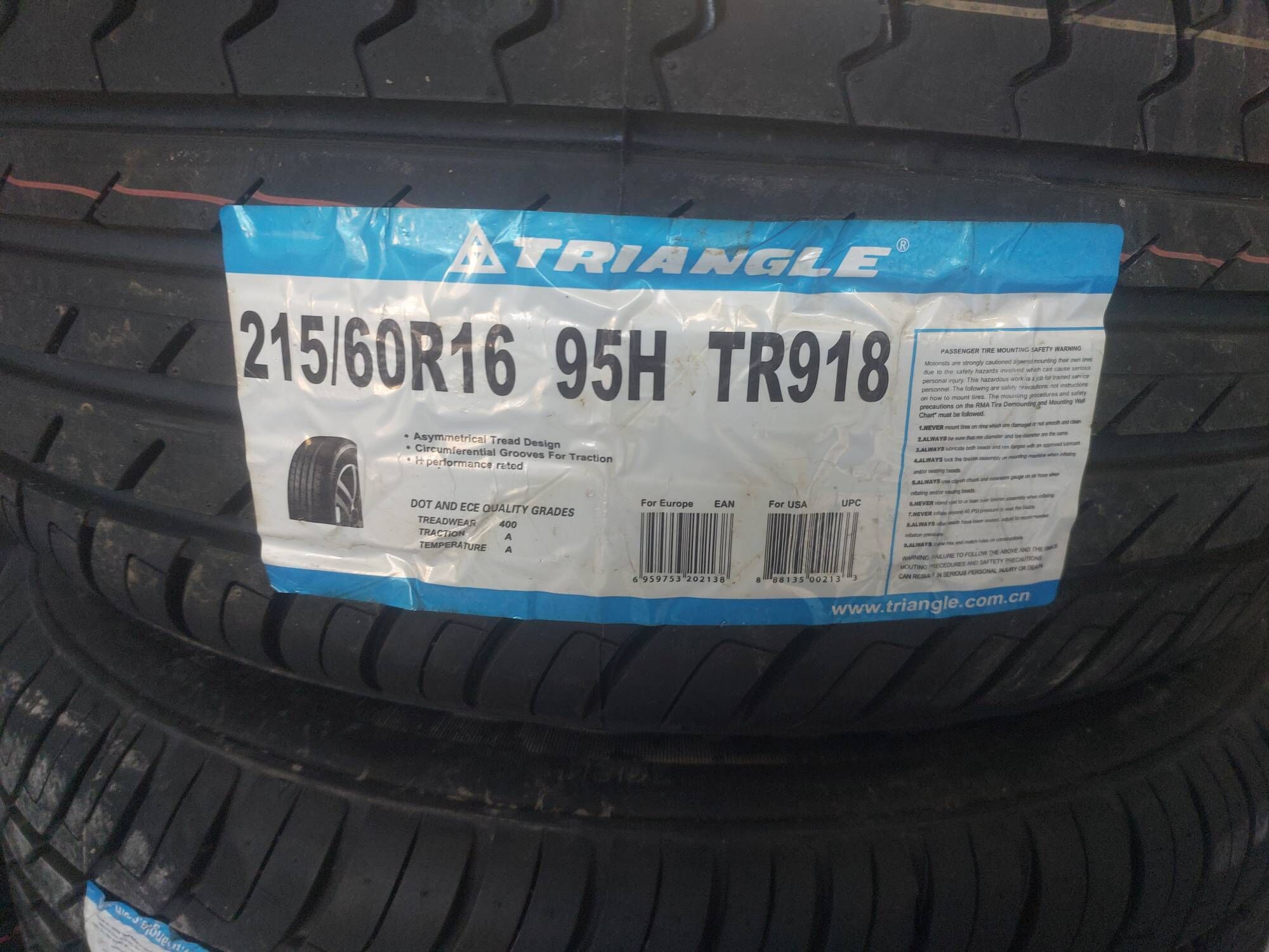 215 60 16 triangle 740 TMT - Байрамали - img 1