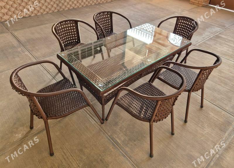 6 adamlyk Stol Stul Стол Стул - Aşgabat - img 1