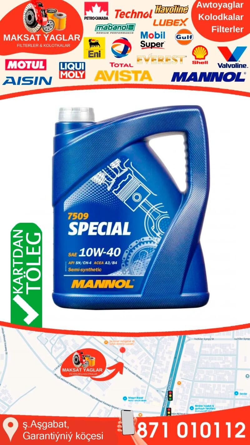 MOTOR YAGY MANNOL МОТОРНОЕ МА - Ашхабад - img 4