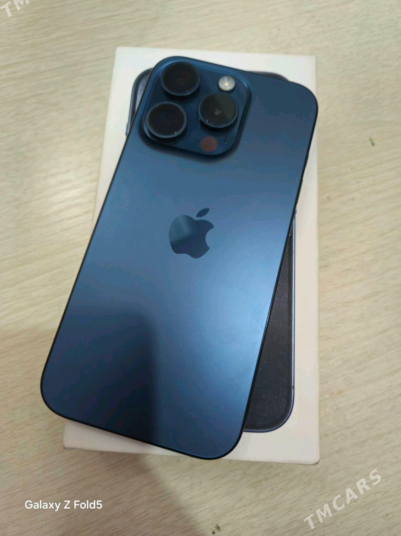 IPHONE 15 PRO blue titan - Туркменабат - img 2