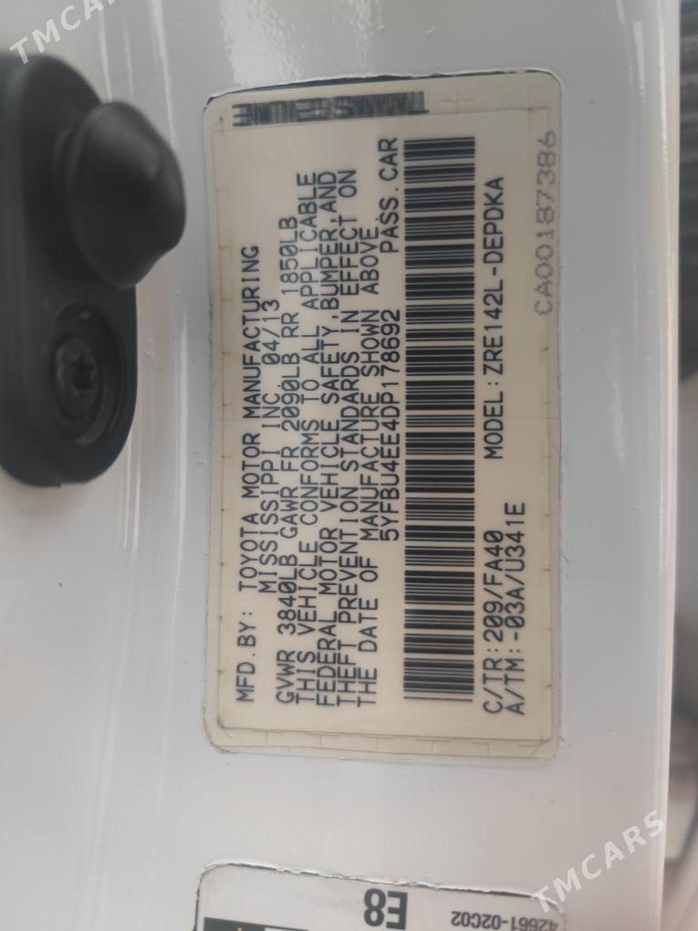 Toyota Corolla 2013 - 162 000 TMT - Ашхабад - img 10