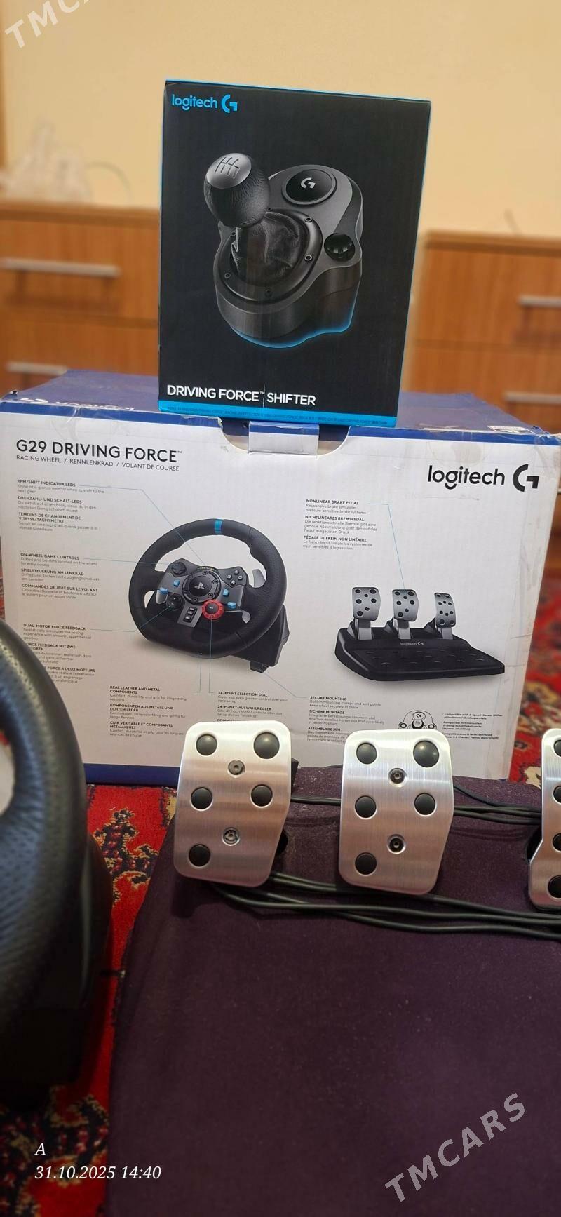 Logitech G 29 - Ашхабад - img 8