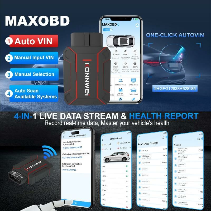 Maxobd Diagnostika Konnwei 500 TMT - Хитровка - img 3