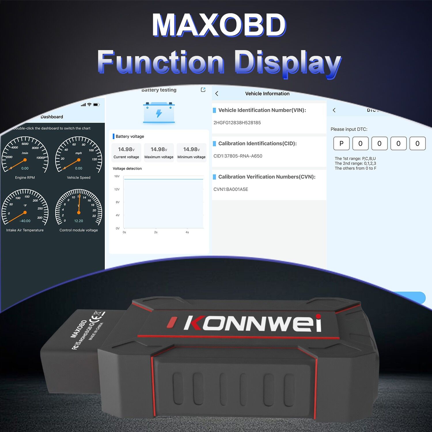 Maxobd Diagnostika Konnwei 500 TMT - Хитровка - img 7