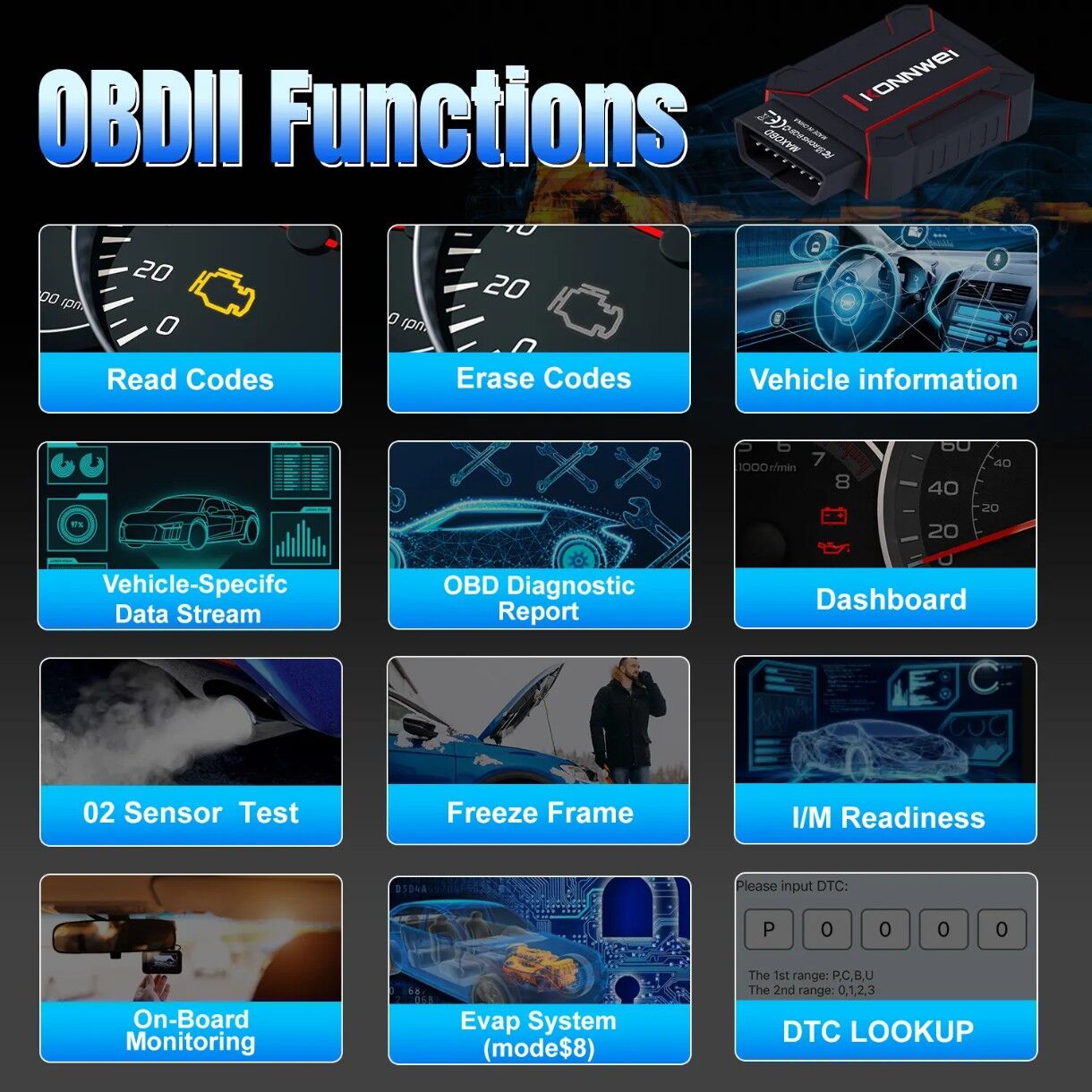 Maxobd Diagnostika Konnwei 500 TMT - Хитровка - img 6