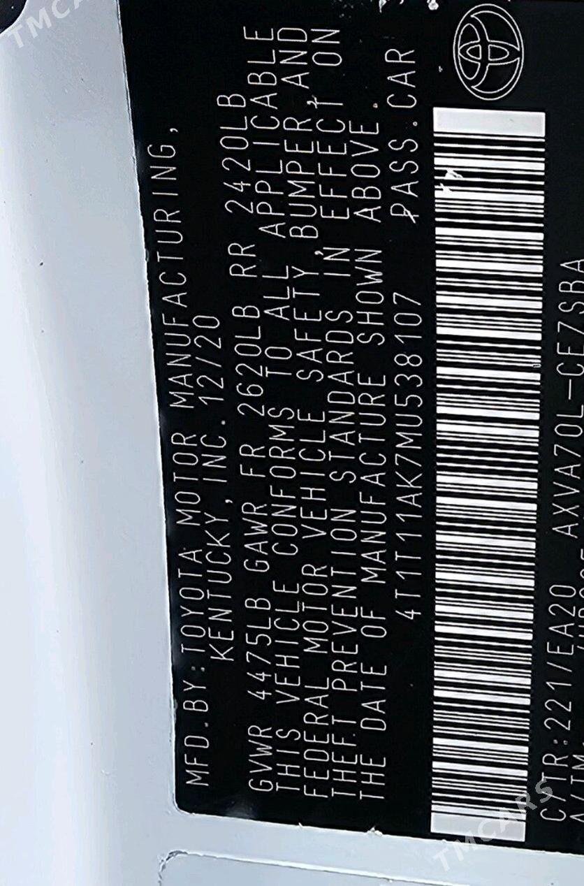 Toyota Camry 2021 - 305 000 TMT - Gubadag - img 4