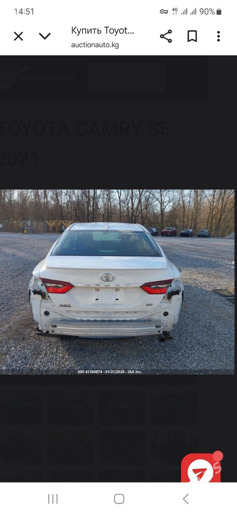 Toyota Camry 2021 - 353 000 TMT - Ашхабад - img 9