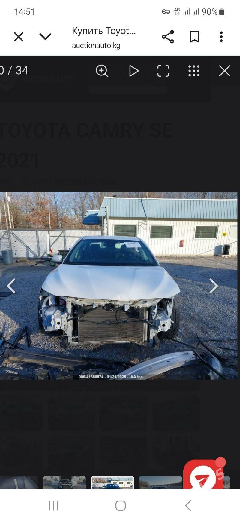 Toyota Camry 2021 - 353 000 TMT - Ашхабад - img 8