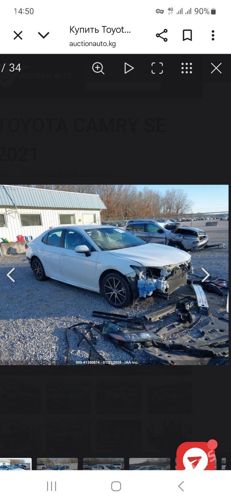 Toyota Camry 2021 - 353 000 TMT - Ашхабад - img 7