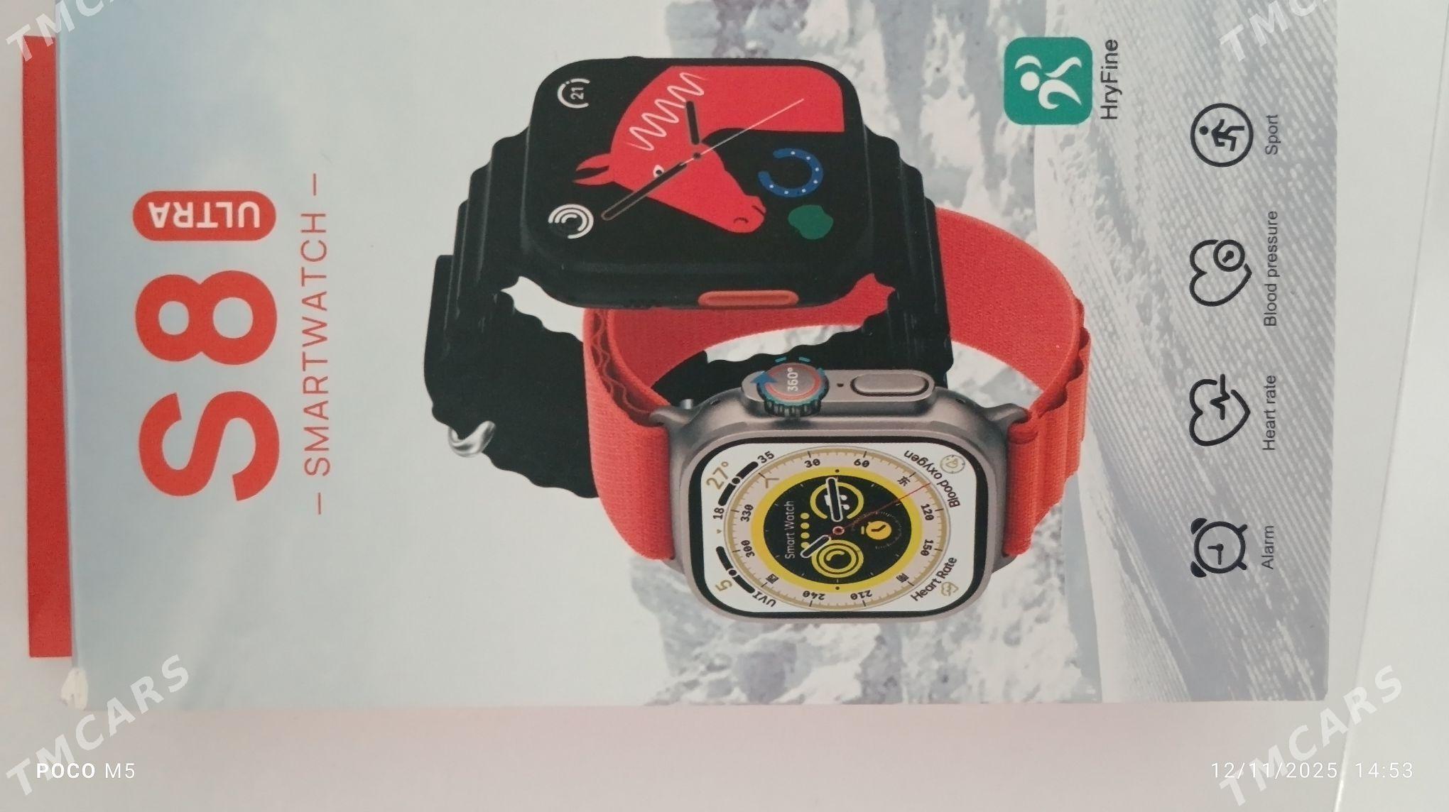 Smart Watch "S8 ultra - Aşgabat - img 3