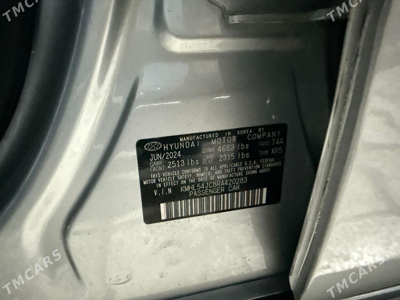 Hyundai Sonata 2024 - 430 000 TMT - Aşgabat - img 3