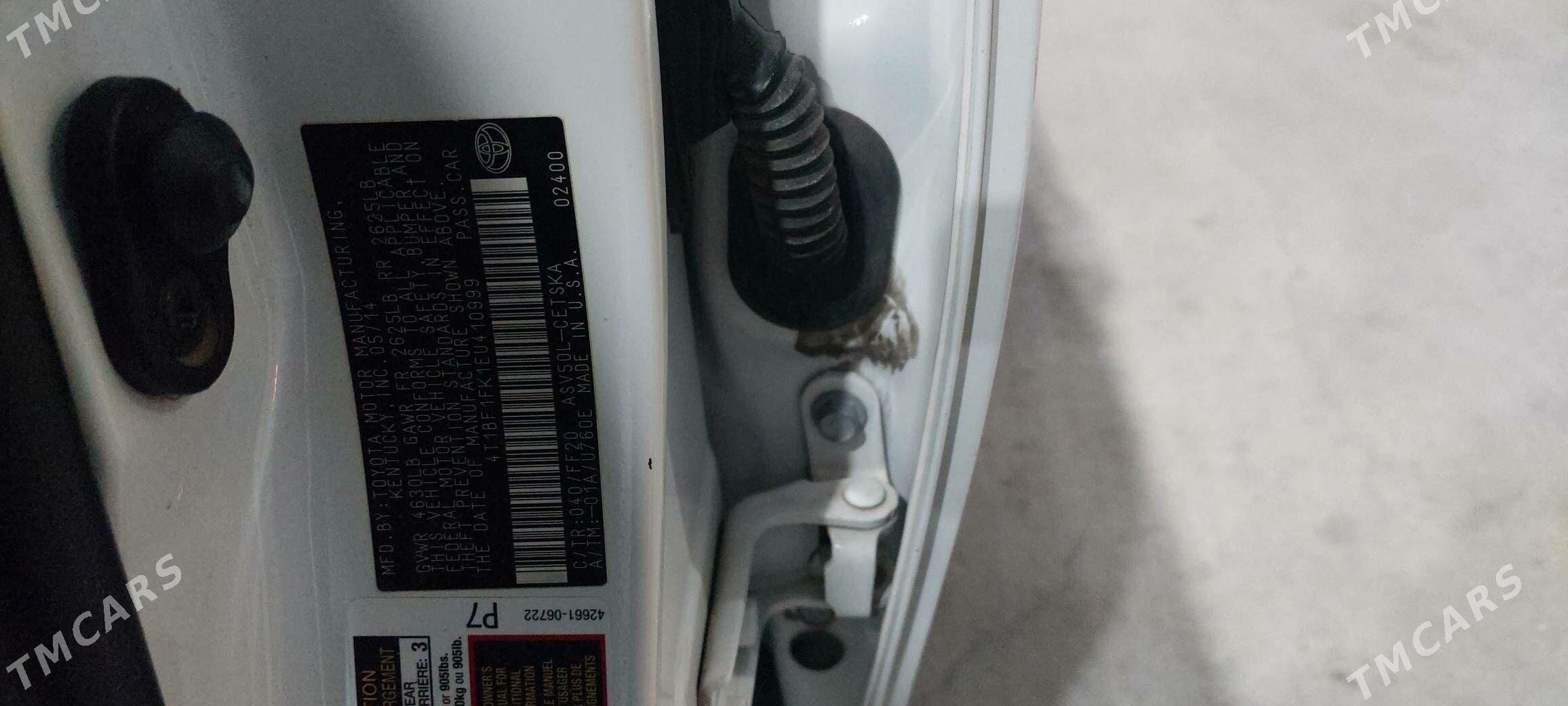 Toyota Camry 2014 - 243 000 TMT - Gypjak - img 7