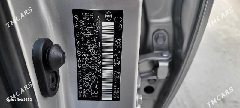 Toyota Corolla 2020 - 270 000 TMT - Керки - img 9