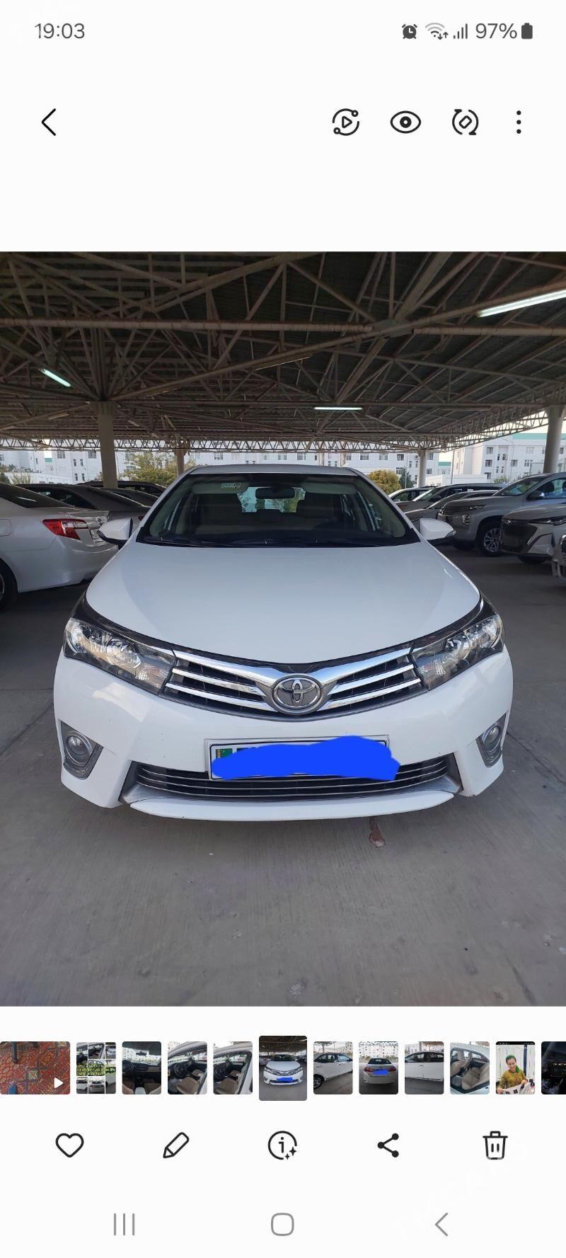 Toyota Corolla 2014 - 222 000 TMT - Ашхабад - img 2