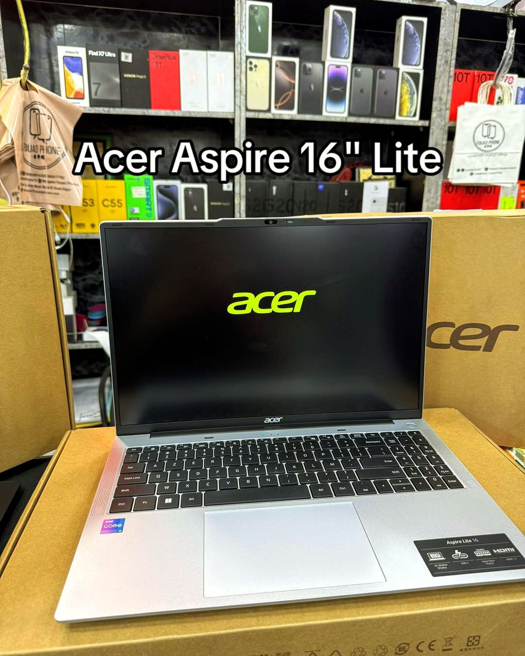 Aspire Lite 16/i5-13/512GB SSD - Türkmenabat - img 1