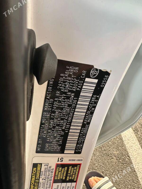 Toyota Camry 2020 - 315 000 TMT - Ашхабад - img 5