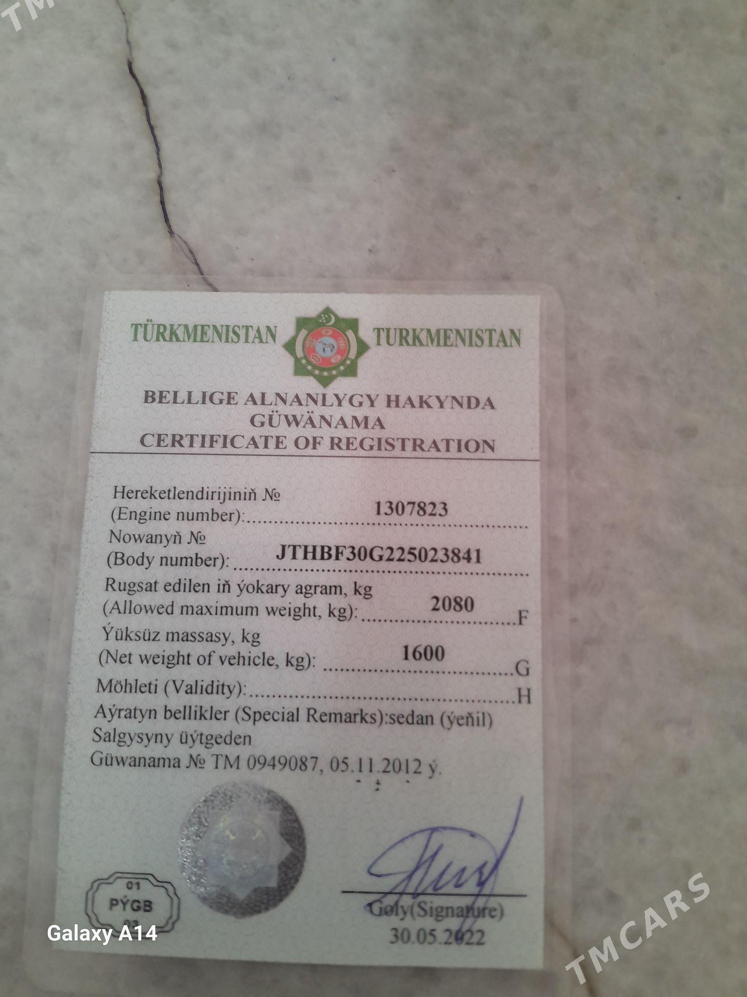 Lexus ES 300 2002 - 220 000 TMT - Daşoguz - img 4