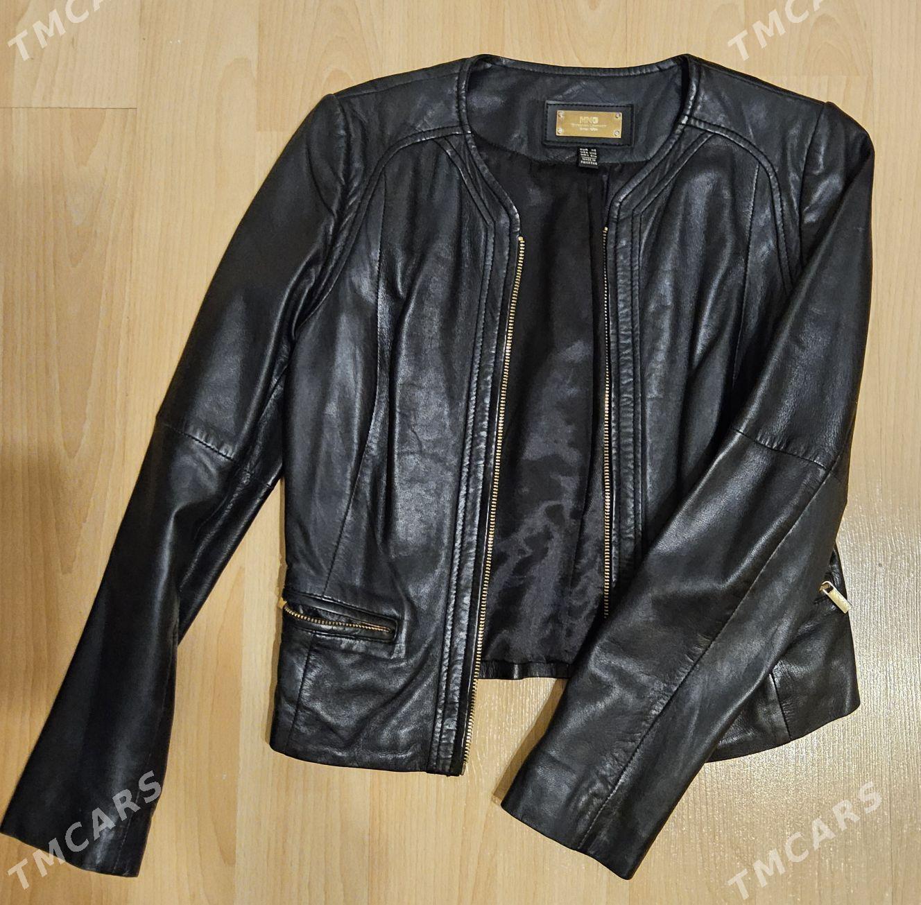 Куртка кожаная жен Mango - Ашхабад - img 2