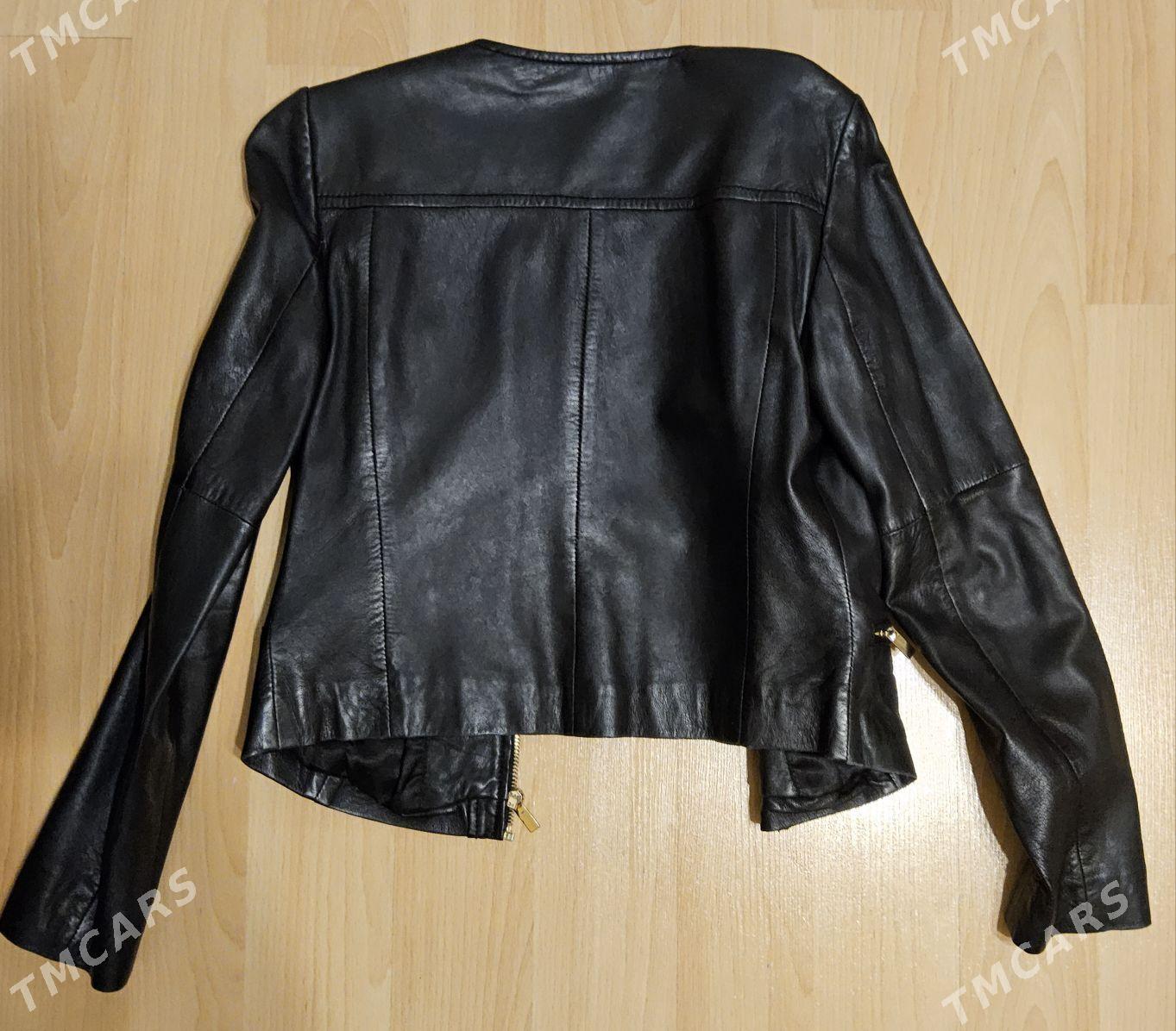 Куртка кожаная жен Mango - Ашхабад - img 3