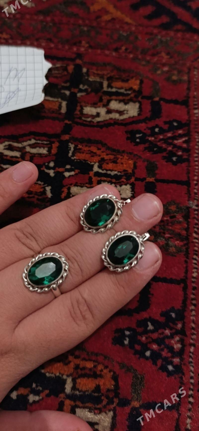 серебро комплект -kumuş - Aşgabat - img 2