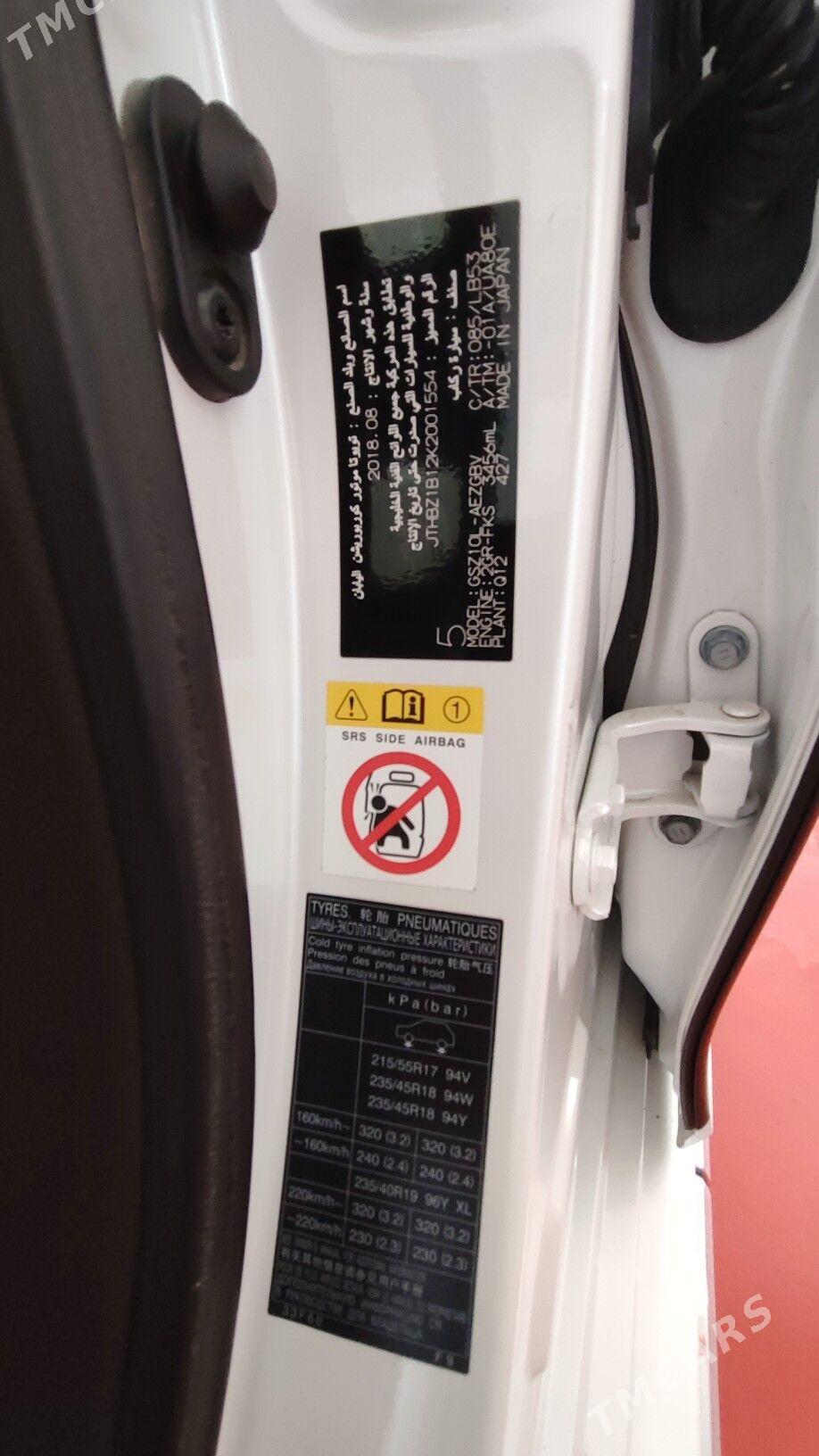 Lexus ES 350 2018 - 700 000 TMT - Ашхабад - img 7