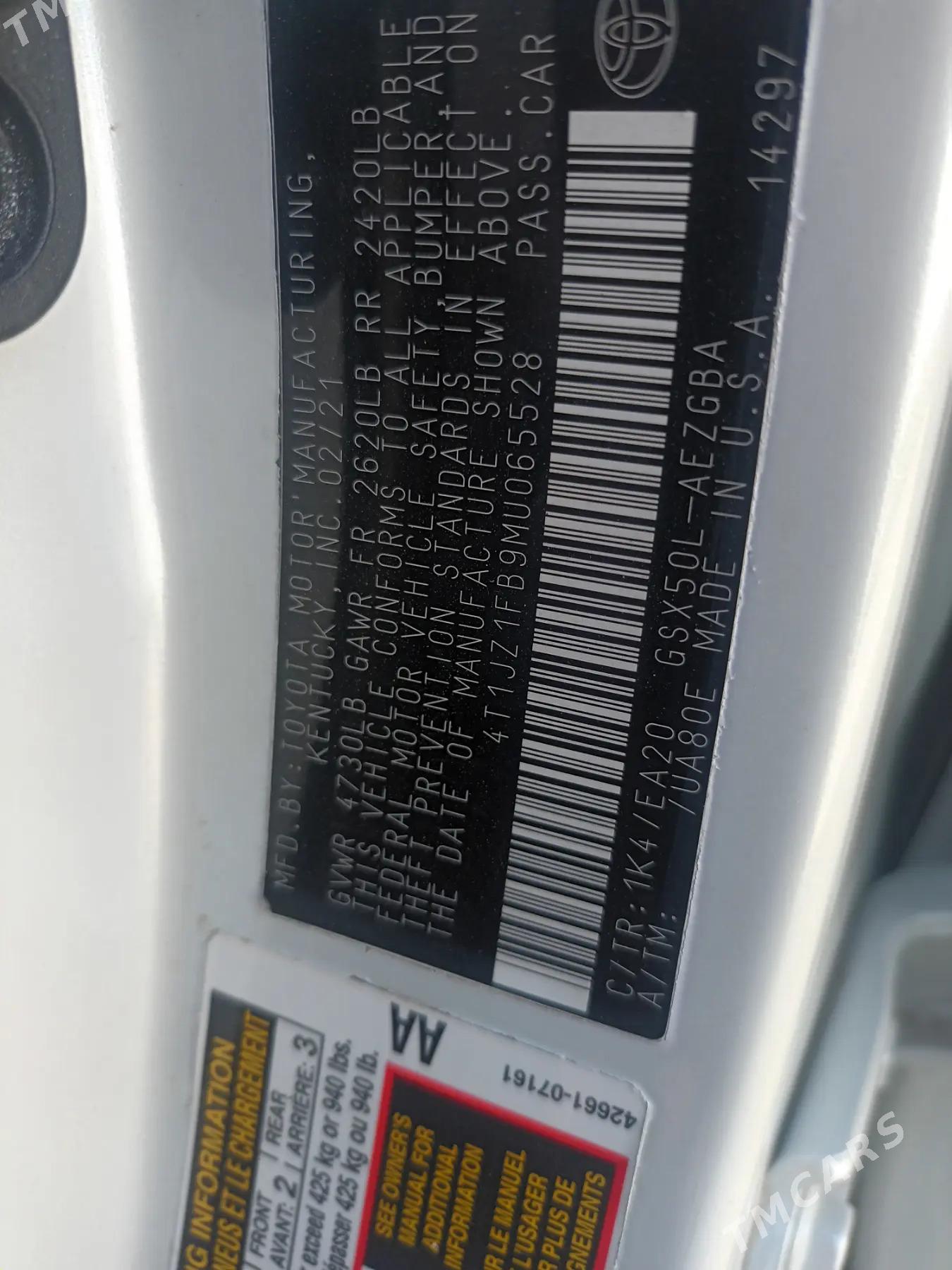 Toyota Avalon 2021 - 430 000 TMT - Мары - img 4