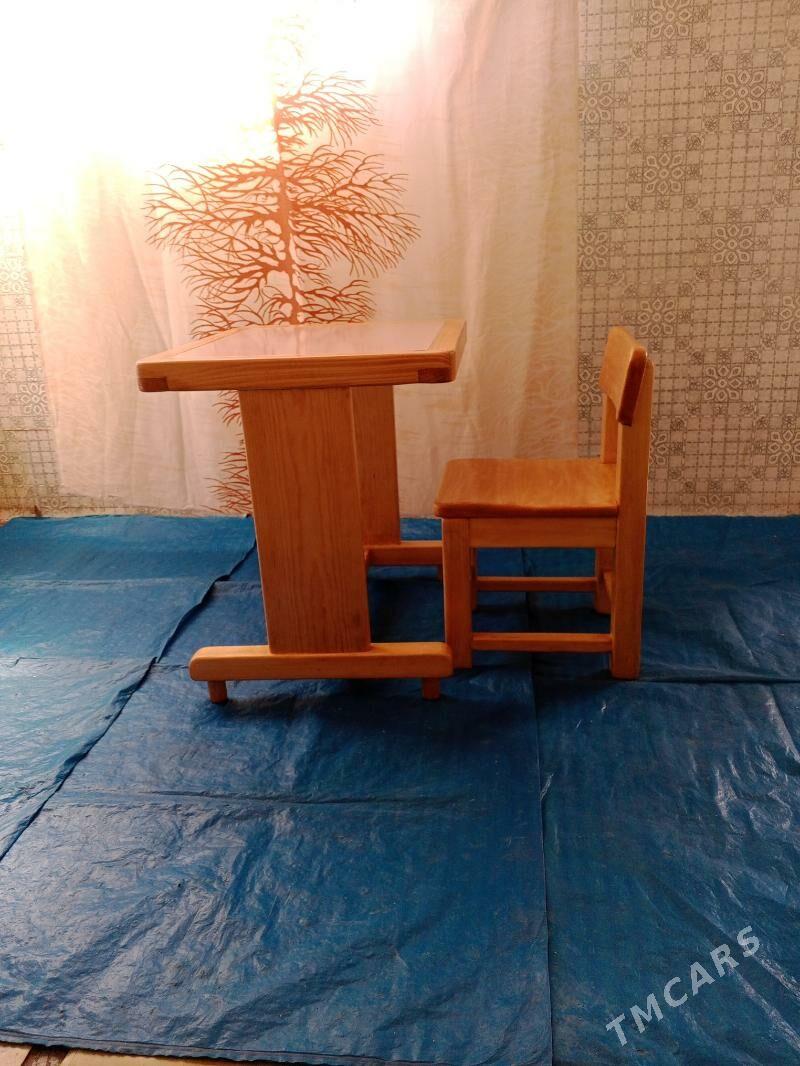 Стол со стулом для дошкольника - Туркменабат - img 4