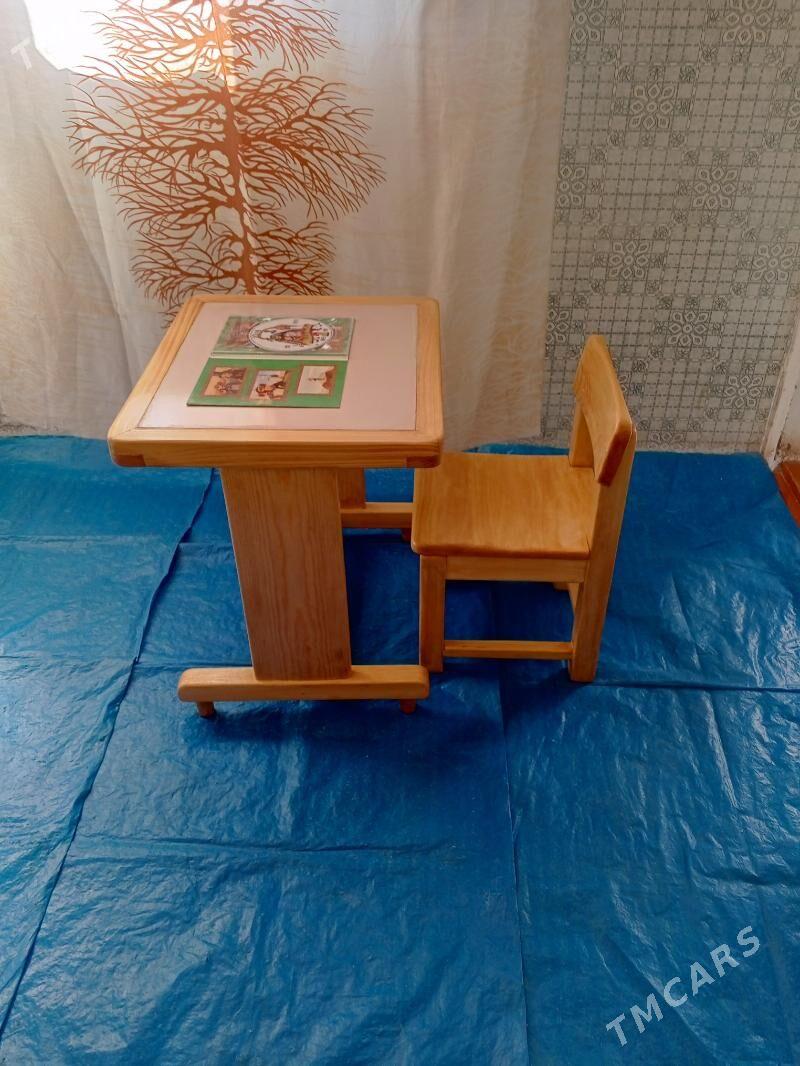 Стол со стулом для дошкольника - Туркменабат - img 2