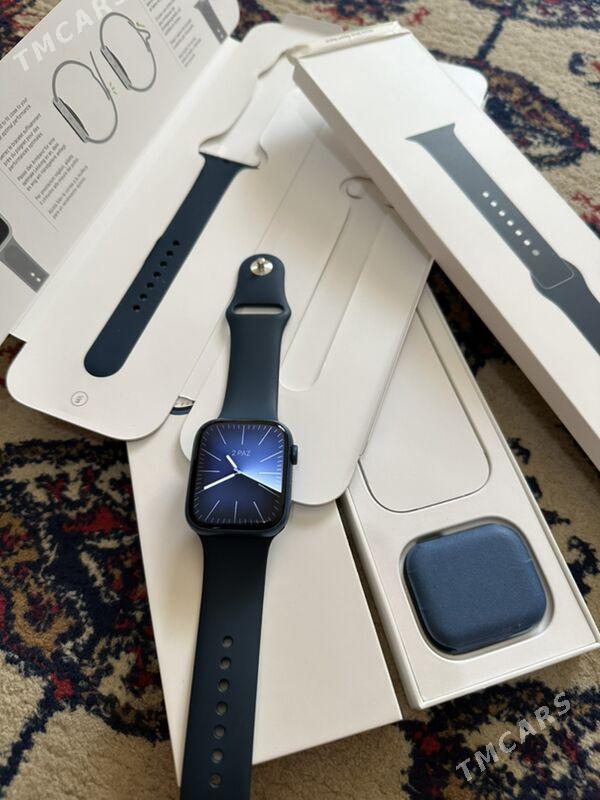 apple watch7/45 - Ашхабад - img 1