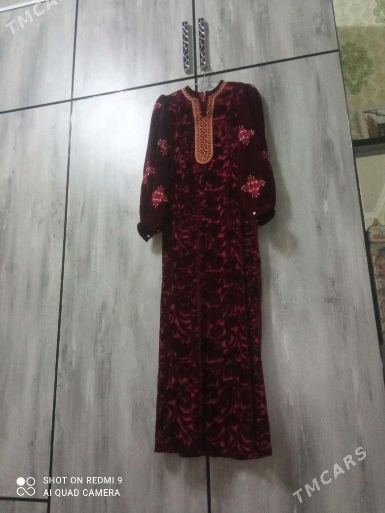 Goýy gyzyl şifon - Mary - img 2