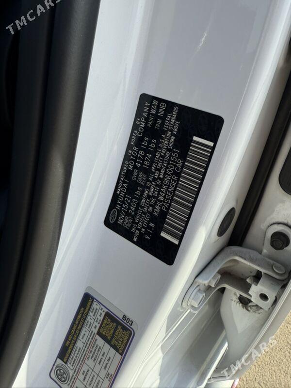 Hyundai Elantra 2022 - 380 000 TMT - Aşgabat - img 8