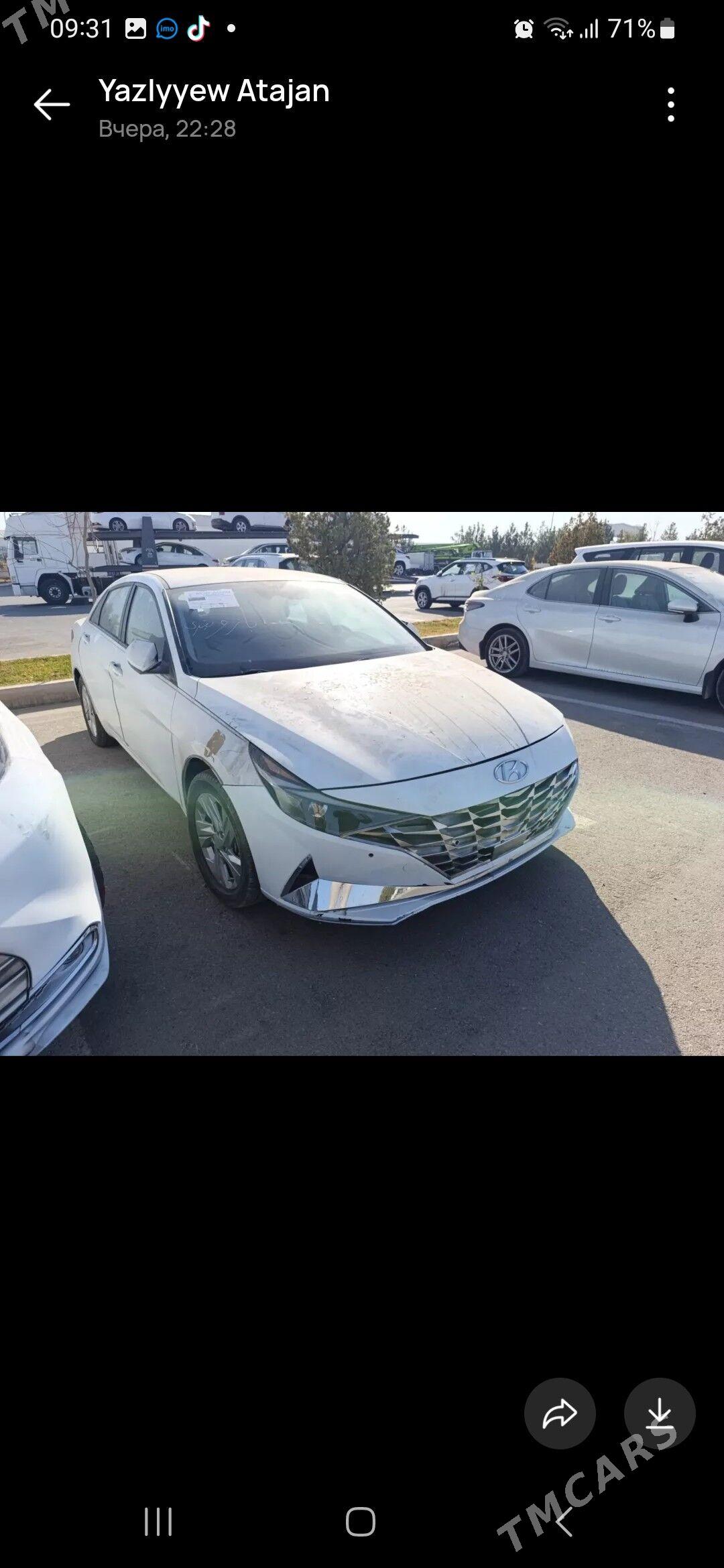 Hyundai Elantra 2020 - 180 000 TMT - Aşgabat - img 2