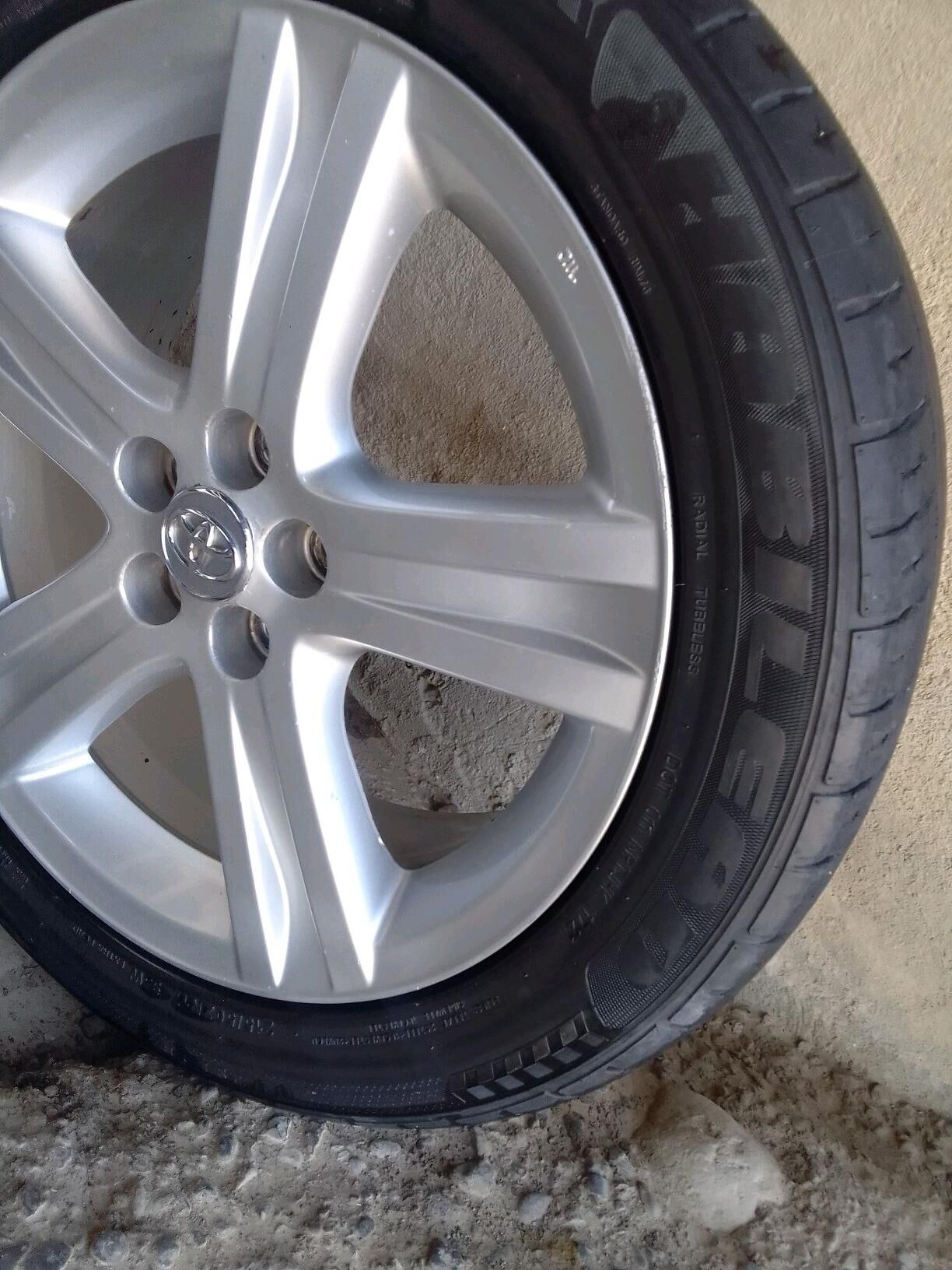 1.çCarolla 215.50R17 100 TMT - Ak bugdaý etraby - img 5