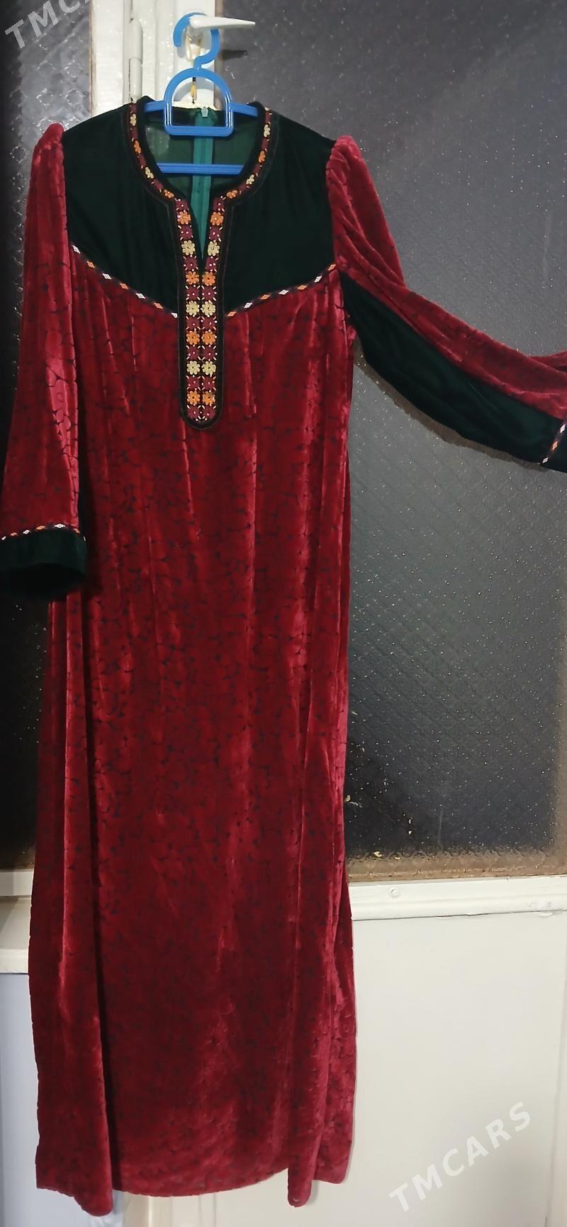 gyzyl şifon köynek - Mary - img 2