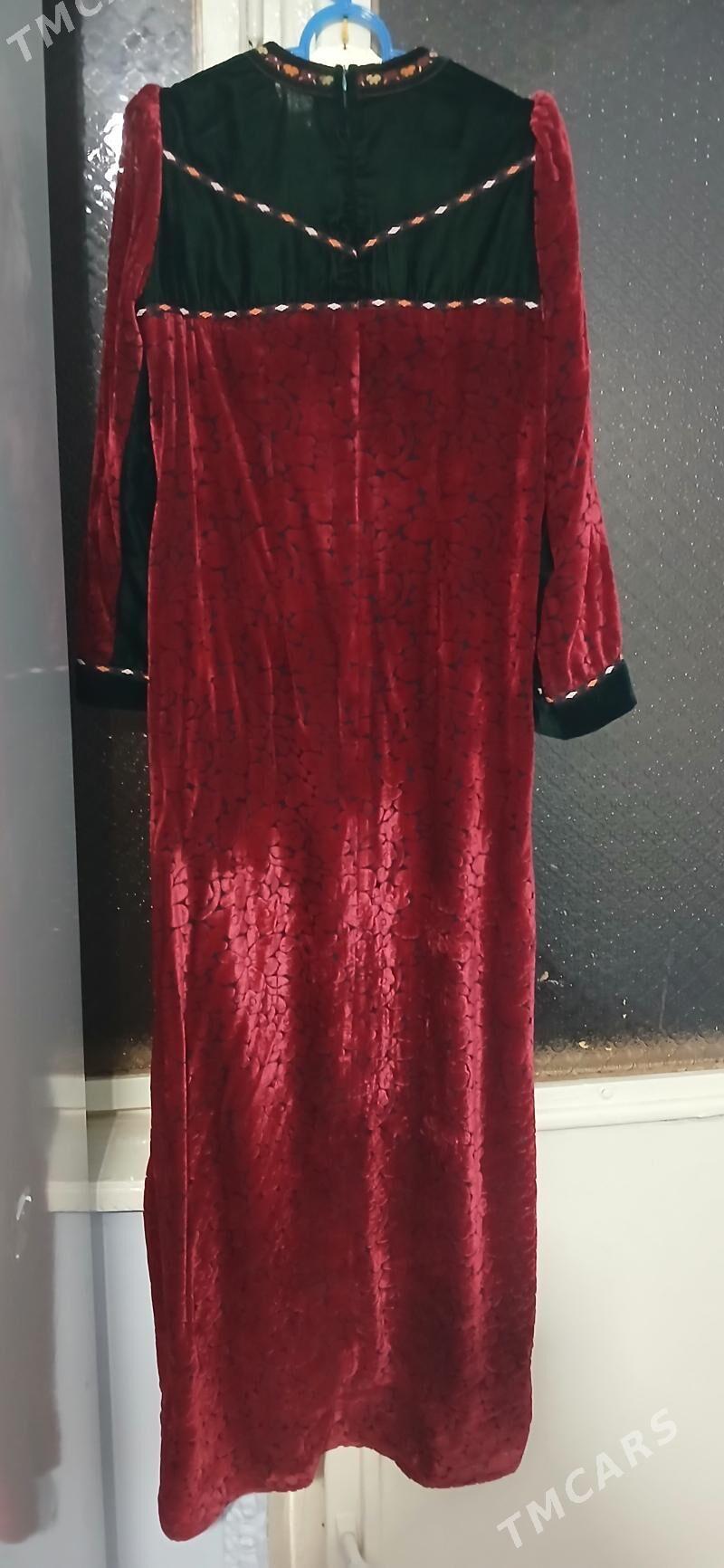 gyzyl şifon köynek - Mary - img 3