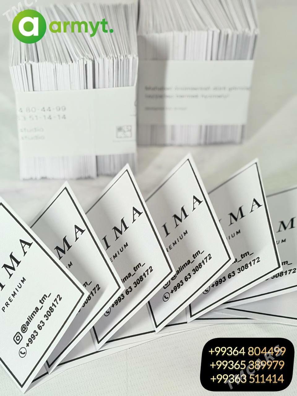 STIKER ETIKETKA TIKETKA BIRKA - Ашхабад - img 2