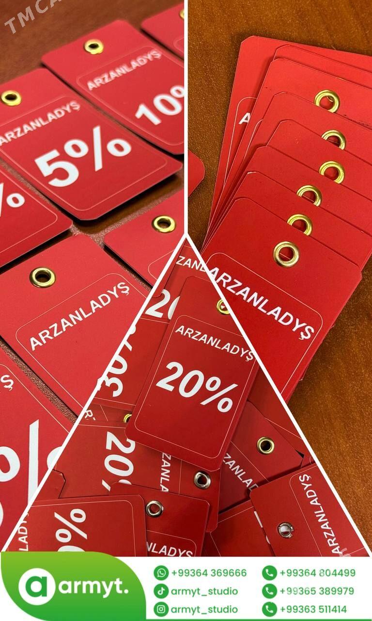 STIKER ETIKETKA TIKETKA BIRKA - Ашхабад - img 5