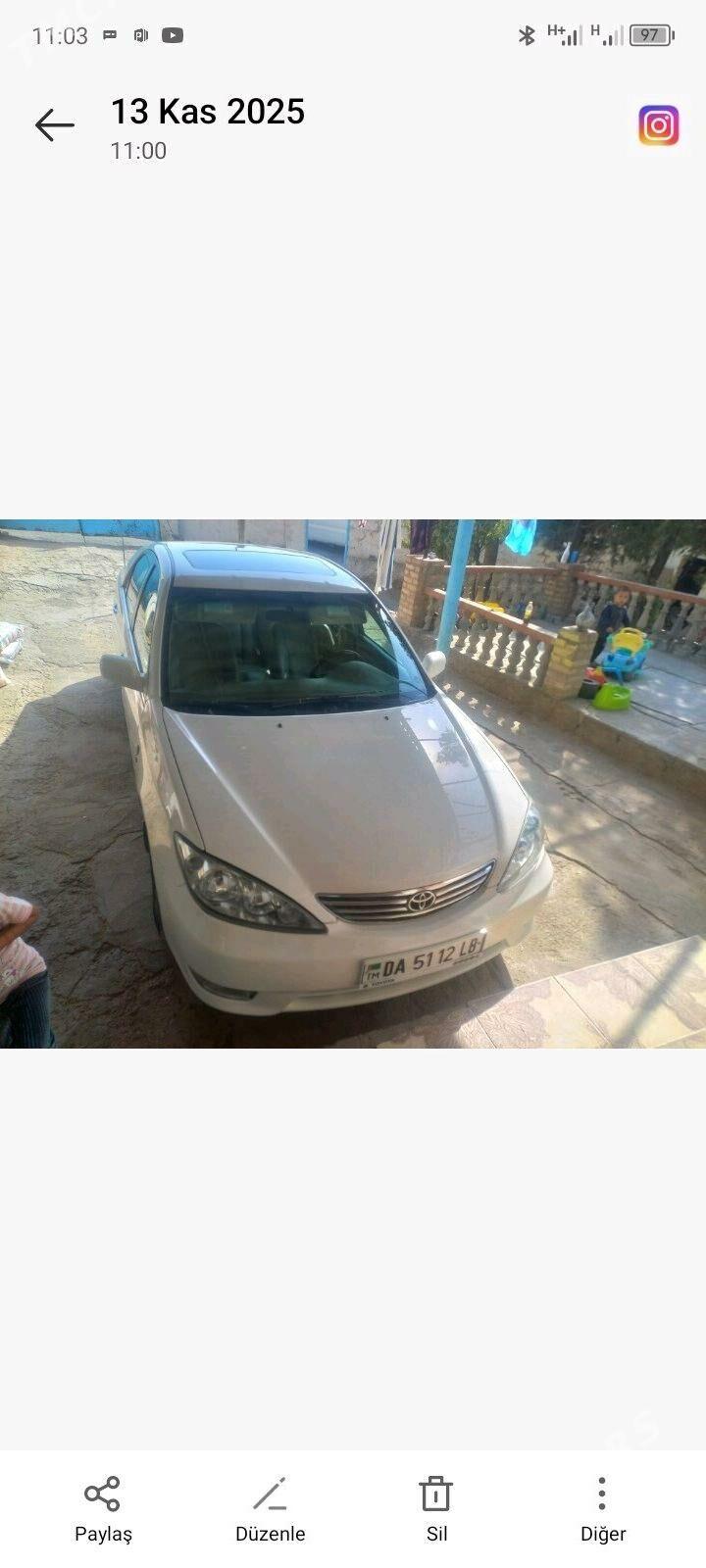 Toyota Camry 2002 - 265 000 TMT - Magdanly - img 2