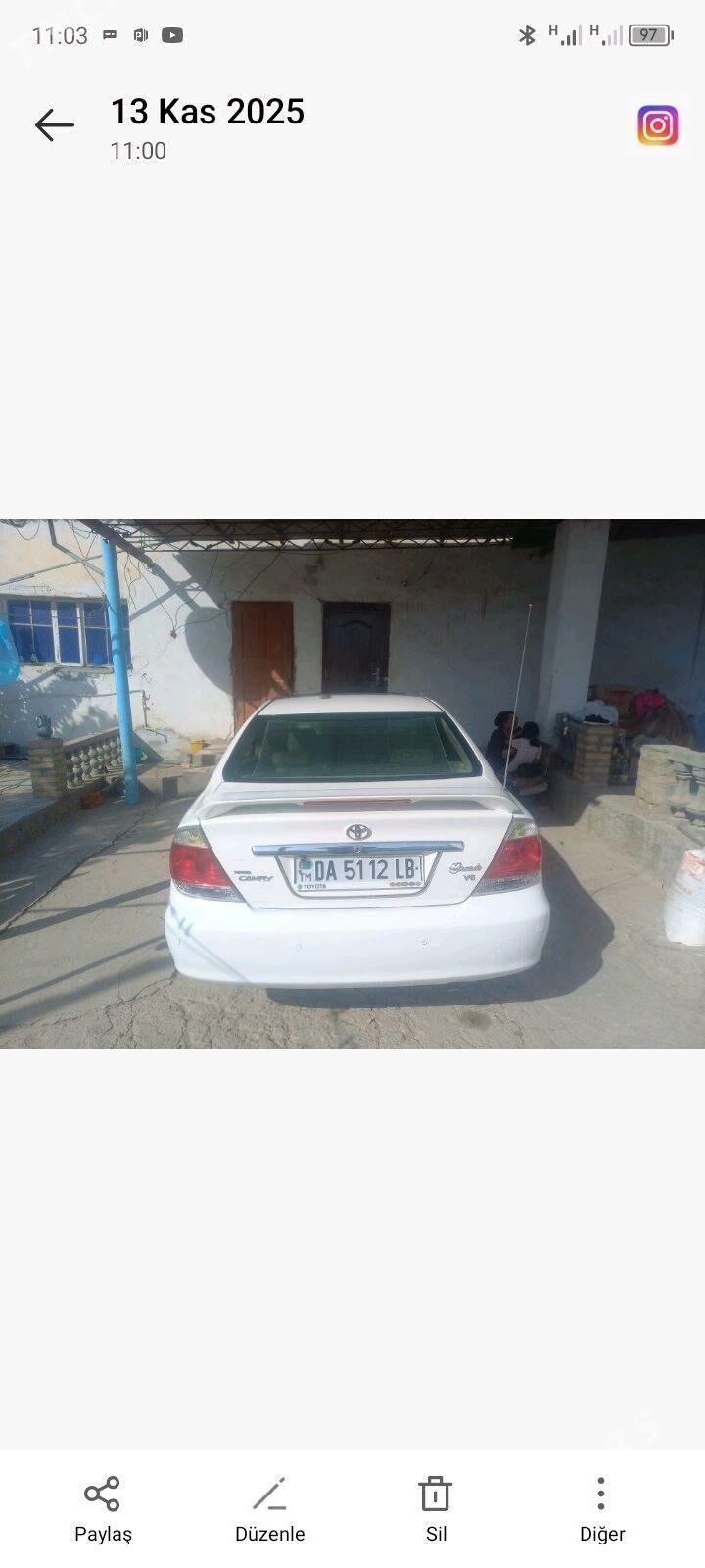 Toyota Camry 2002 - 265 000 TMT - Magdanly - img 1