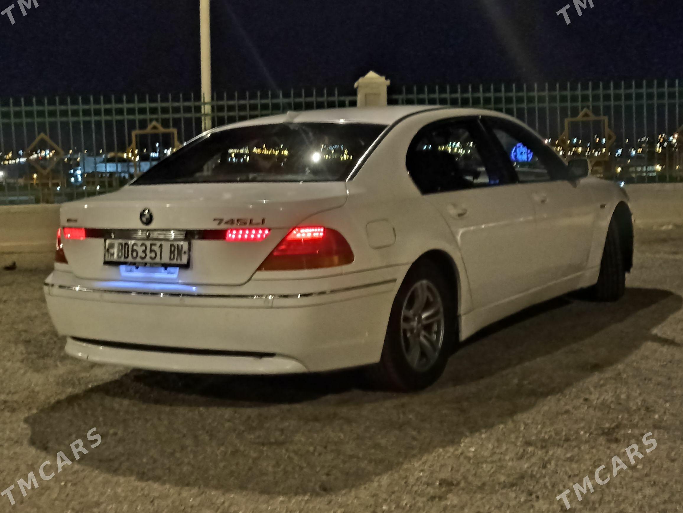 BMW 745 2002 - 110 000 TMT - Махтумкули - img 5