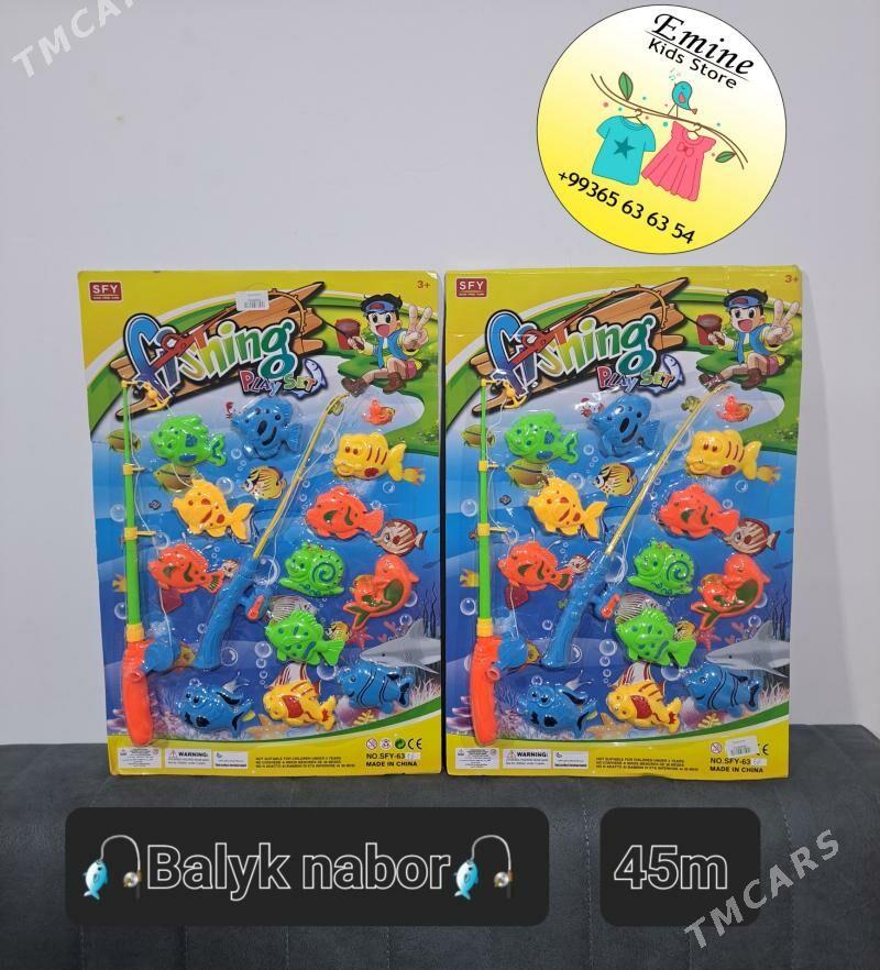 Balyk tutulýan nabor oyunjak - Кëши - img 1