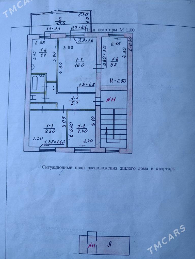 9mkr 4komnat kwartira satylýar - 9 mkr - img 9