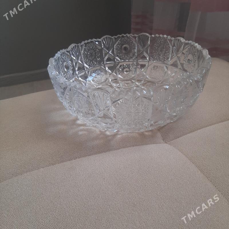 хрустальная фруктовница - Ашхабад - img 1