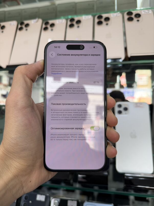 iphone 14pro 128gb 87% - Aşgabat - img 6